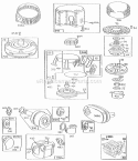 Part Location Diagram of 691323 Briggs and Stratton Spacer
